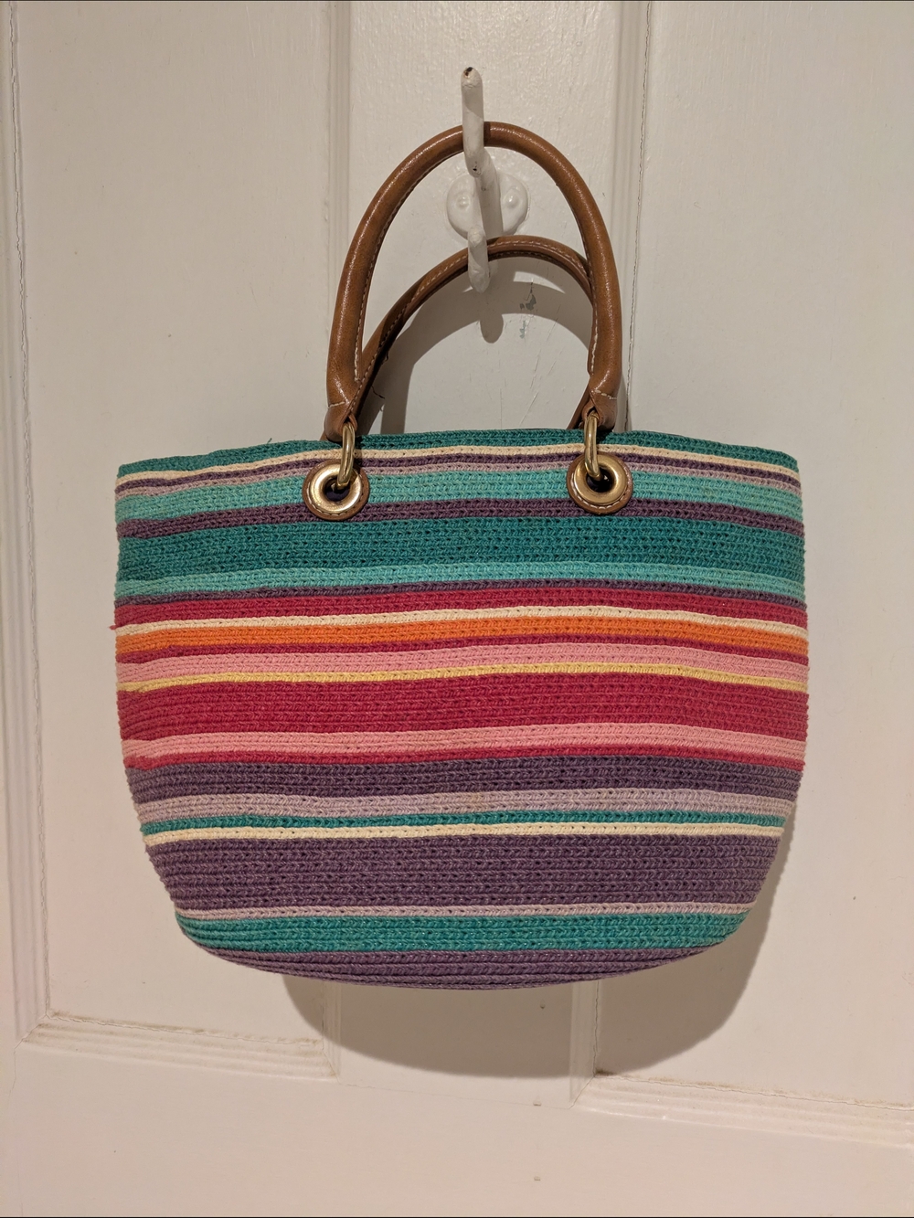 Vintage Straw Shoulder Bag